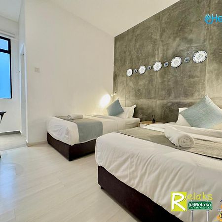Modern Cave Guest House Walking Distance 5Mins To Jonker Malacca Eksteriør billede