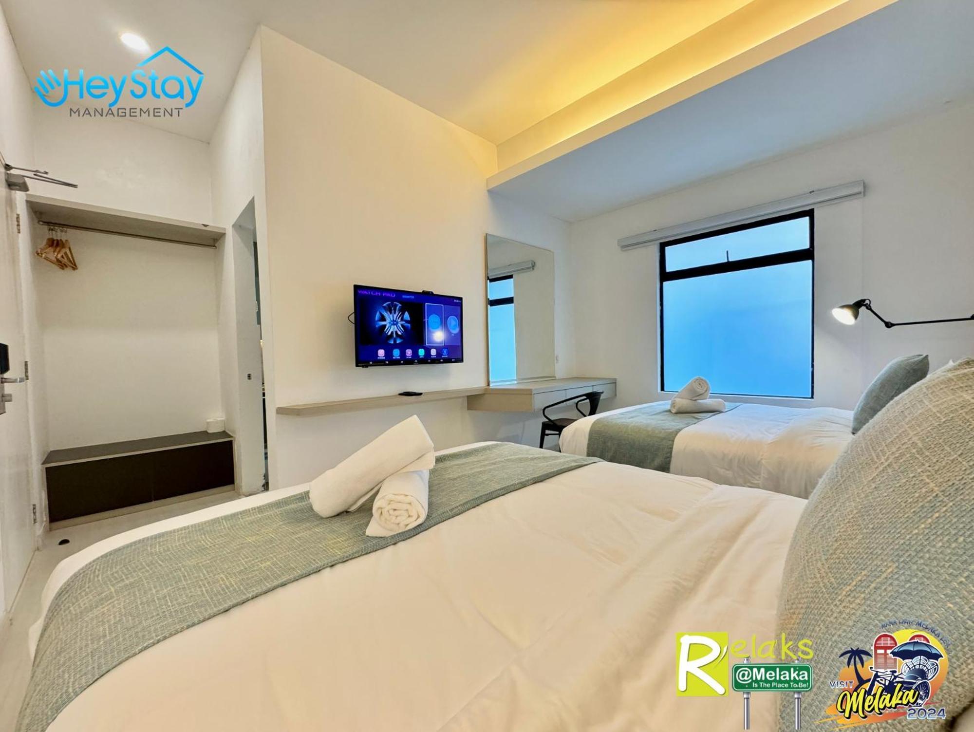 Modern Cave Guest House Walking Distance 5Mins To Jonker Malacca Eksteriør billede