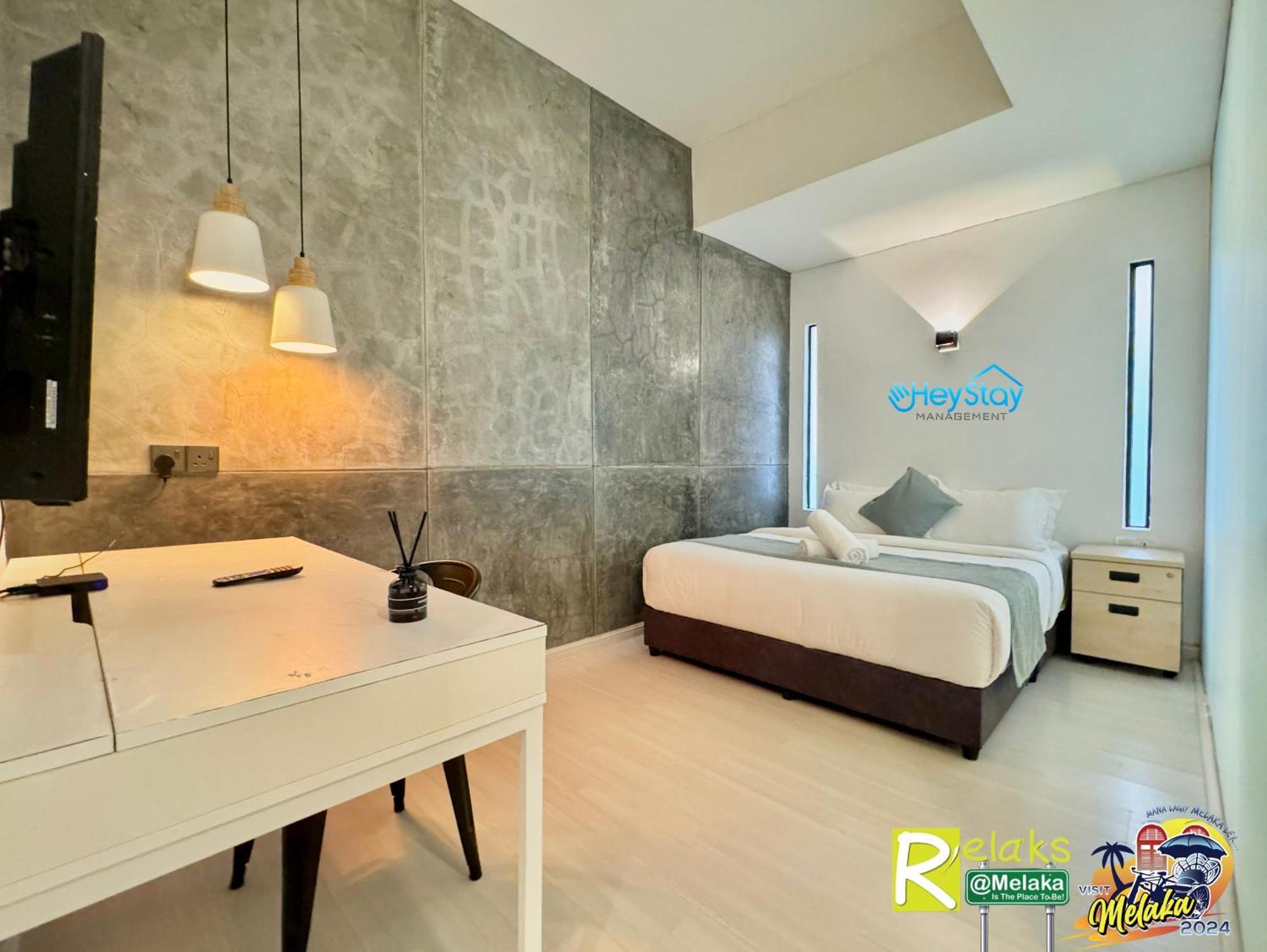Modern Cave Guest House Walking Distance 5Mins To Jonker Malacca Eksteriør billede