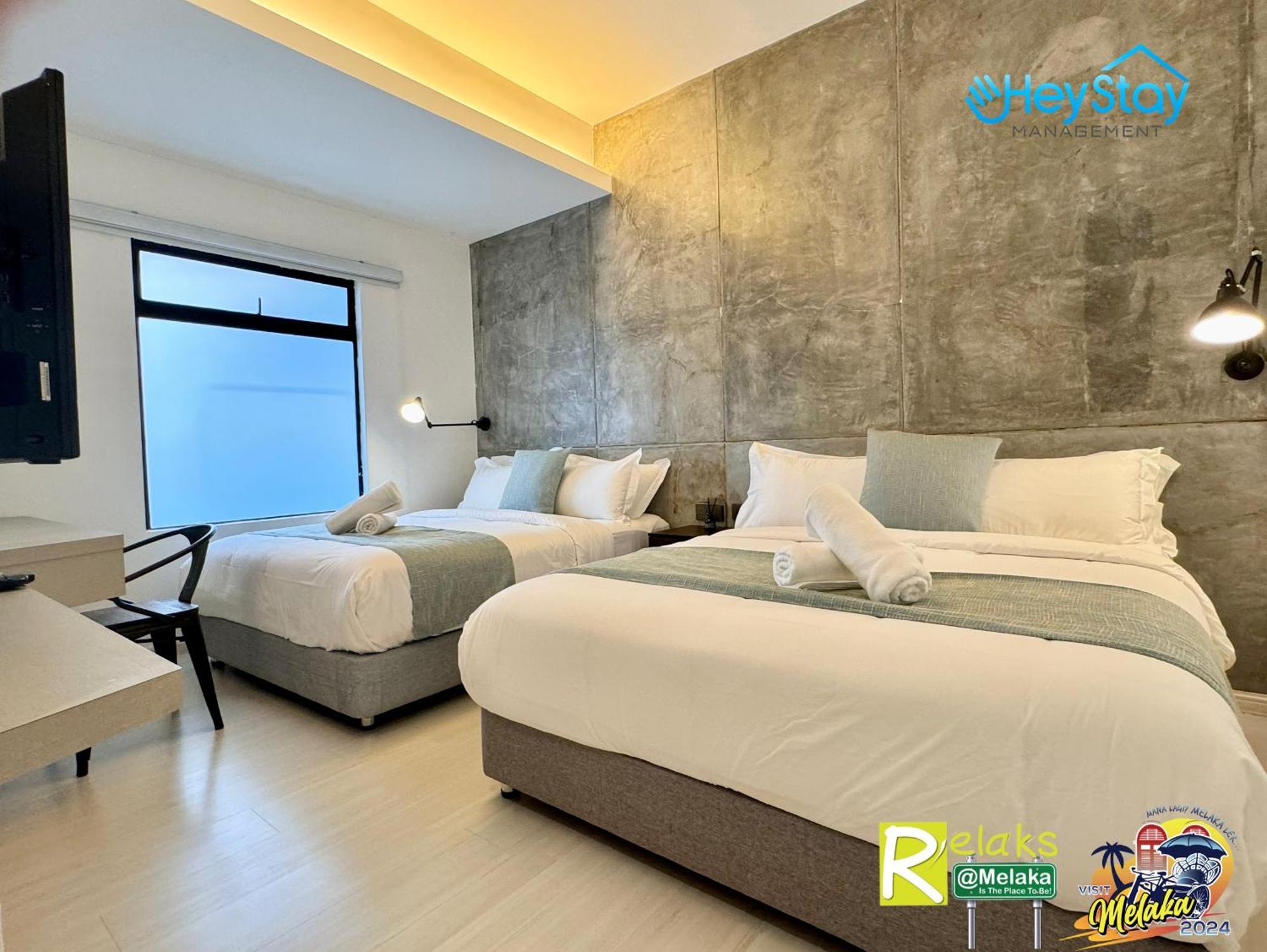 Modern Cave Guest House Walking Distance 5Mins To Jonker Malacca Eksteriør billede