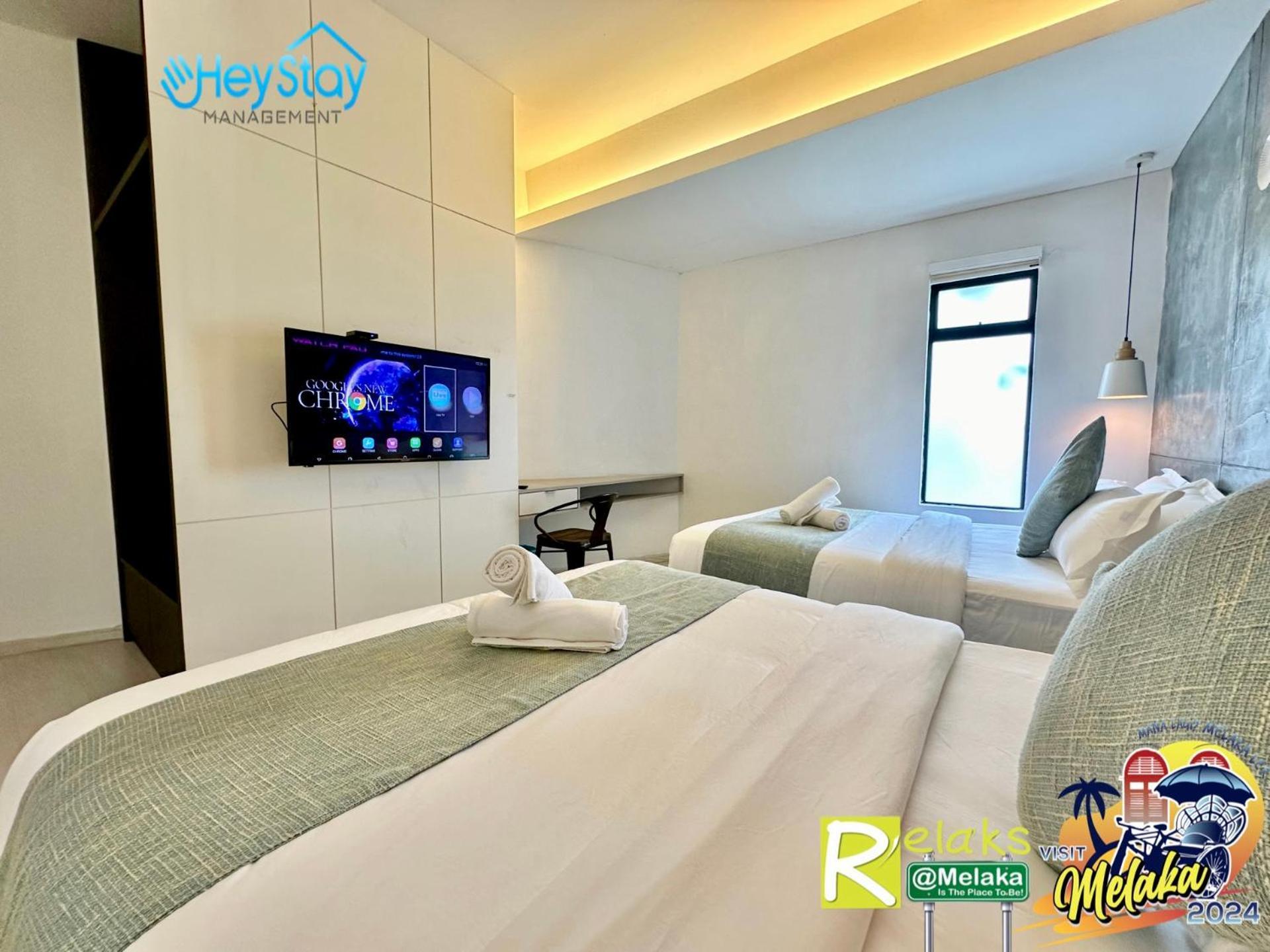Modern Cave Guest House Walking Distance 5Mins To Jonker Malacca Eksteriør billede