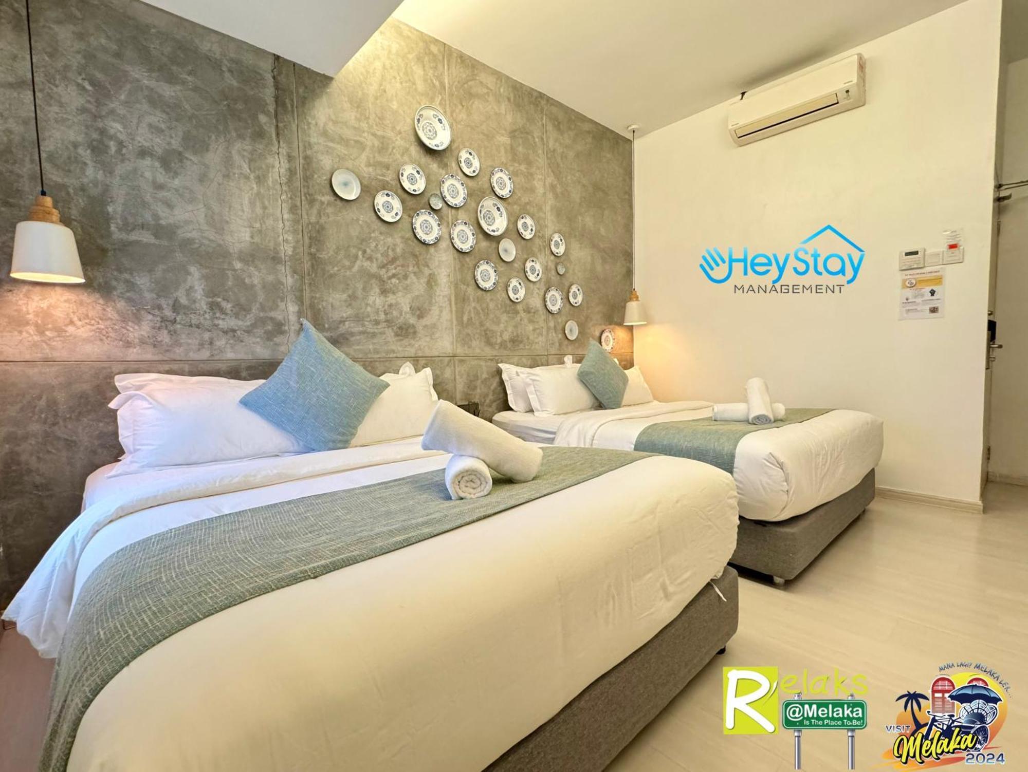 Modern Cave Guest House Walking Distance 5Mins To Jonker Malacca Eksteriør billede