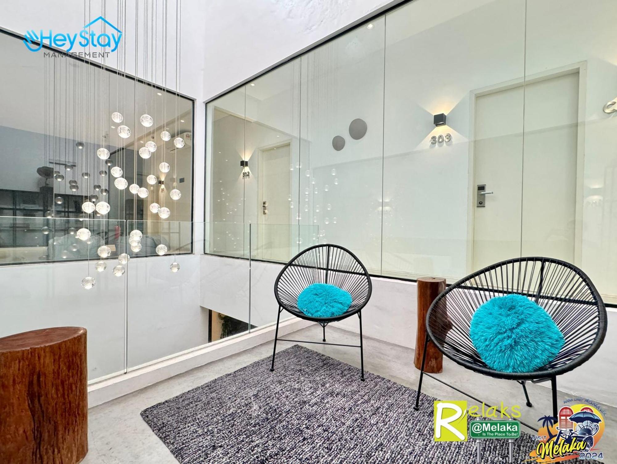 Modern Cave Guest House Walking Distance 5Mins To Jonker Malacca Eksteriør billede