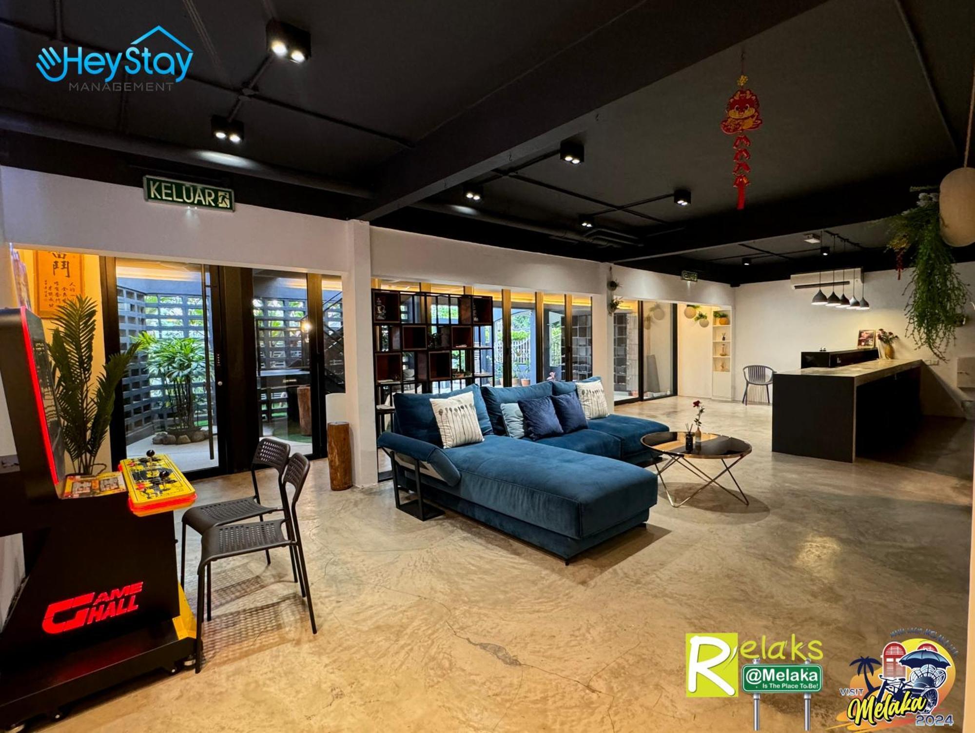 Modern Cave Guest House Walking Distance 5Mins To Jonker Malacca Eksteriør billede