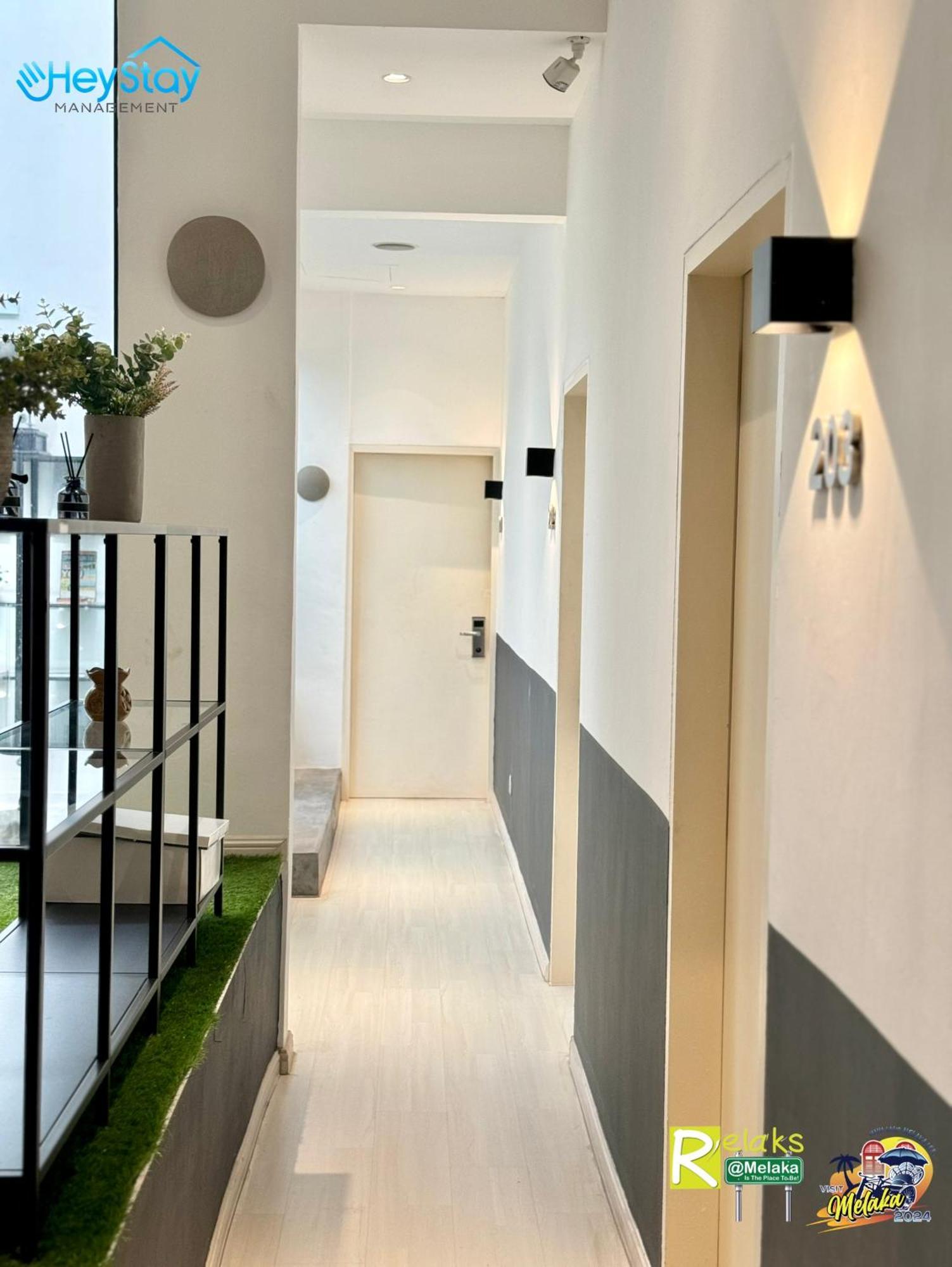 Modern Cave Guest House Walking Distance 5Mins To Jonker Malacca Eksteriør billede