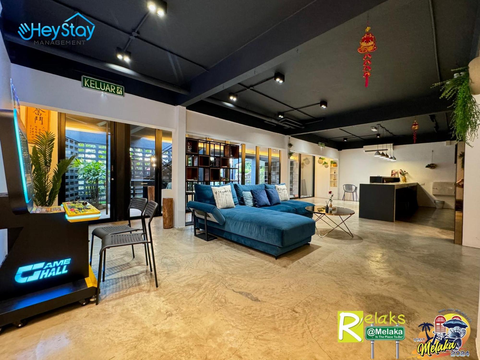 Modern Cave Guest House Walking Distance 5Mins To Jonker Malacca Eksteriør billede